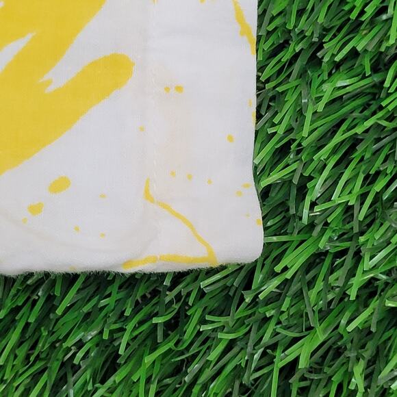 Vintage Abstract AOP Button Shirt Womens Medium 22x29 Y2K - Picture 10 of 11